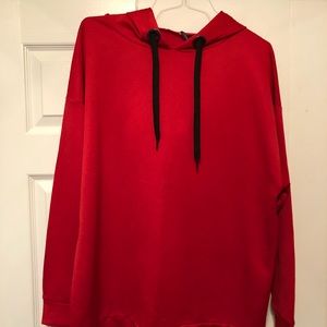 Zara Trafaluc red sweatshirt Large